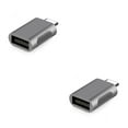 thumbnail image 4 of ZLight Type C to USB 3.0 Adapter Fast Charger Universal Alloy Multi-purpose High Efficient Card Reader Converter for Phone PC Gray 2Set, 4 of 6