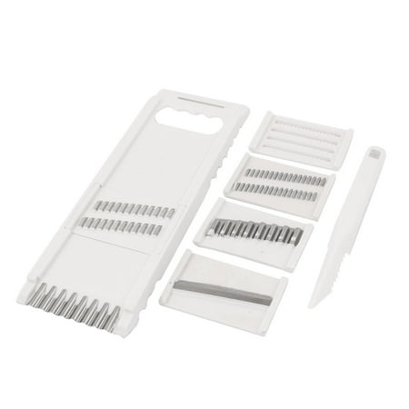 Greeter Set - Unique Bargains 6 in 1 Kitchen Cutter Tools Vegetable Fruit Slicers Peelers Grater Set