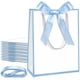 thumbnail image 1 of Bolsas de regalo Silkfly Thank You con asas, 23 x 18 x 8 cm, 12 unidades, blancas, 1 of 6
