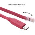 thumbnail image 2 of FTDI USB to Rs232 Serial Rj45 Console Rollover Cable for Cisco Huawei TP-Link Routers to Connect Laptop PC Support, 2 of 5