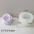 thumbnail image 5 of Flower Silicone Candle Mold Soap Wax Making Aromatherapy Decor Home Acc м! V1N6, 5 of 9