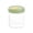 Green, variant on 400ml/13.5oz High Borosilicate Glass Canister, Airtight Lidded Container, Multipurpose Vessel for Grains, Snacks, Tea and Coffee, BPA-Free Heat-Resistant Moisture-Proof & Odor-Free,Pink