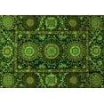 thumbnail image 1 of Ahgly Company Indoor Rectangle Abstract Green Modern Area Rugs, 2' x 3', 1 of 4