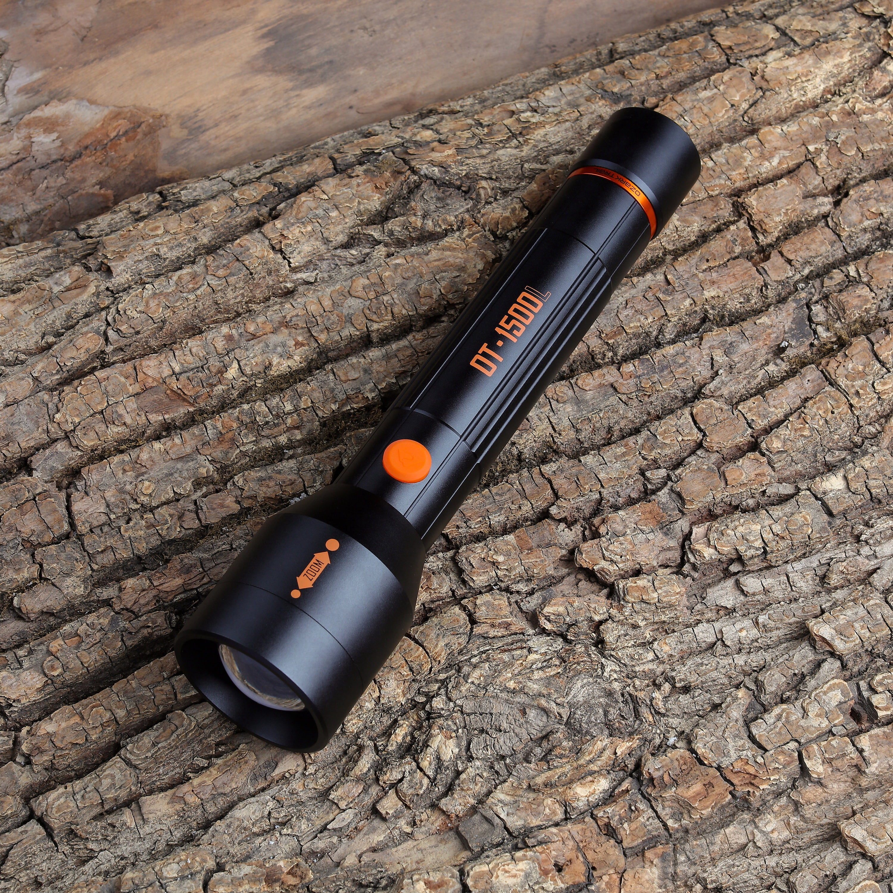 1500 lumen rechargeable flashlight members mark Core Equipment with Auto-Brightness High/low modes give you the precision that you need in all situations with a IPX4 rating that proves durability through rain or light water contact and a 1 meter impact resistance onto dirt and hard surfaces Police Security Zephyr R Tactical