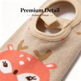 thumbnail image 3 of TELOLY 2Pairs Kids Socks,1-3 Years Old Non Slip Socks,Thick Terry Lining Baby Girl Socks,Combination1, 3 of 5