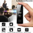 thumbnail image 1 of POINTERTECK NEW 32G Upgraded Waterproof Mini Voice Activated Recorder Dictaphone Audio Sound Recorder MP3, 1 of 9