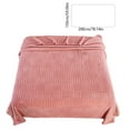 thumbnail image 3 of Nkmbld Cozy Faux Fur Throw Blanket for Couch, Luxury Fluffy Throw Blanket Sofa Breathable Fuzzy Blanket for Couch, Bedroom and Living Room, Pink, 3 of 8