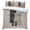 Beige, variant on Abstract Art 4 Piece Bedding Set, Black Brown Geometric Striped Color Block Modern Queen Size Duvet Cover Set with Zipper Closure & Corner Ties Soft Breathable Comforter Cover for Bedroom