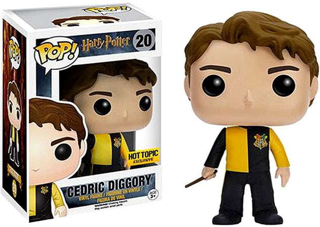 Harry Potter Cedric Diggory Yule Figure CASE FRESH Condition Funko Pop #90 