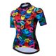 thumbnail image 3 of 2022 Maillot de ciclismo para mujer, camiseta de ciclismo de montaña, carretera, MTB, camiseta corta para bicicleta, blusa de equipo de carreras para mujer, ropa de equitación blanca, 3 of 5
