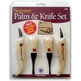 Flexcut KN Wood Carving Tools, One Size, Beginner Palm & Knife Set ...