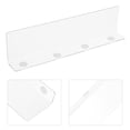 thumbnail image 3 of 8 separadores de estantes acrílicos transparentes para organizar el armario. Separadores ajustables de 25 cm para ropa, toallas, libros, zapatos y utensilios de cocina., 3 of 7