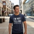thumbnail image 4 of Mens Not Yelling Motivationally Speaking for People Who Don't Want to Listen T Shirt Graphic Tees, 4 of 9
