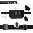 thumbnail image 3 of Travel Money Belt RFID Against Invisible Theft Secret Wallet Hidden Under Clothes Belt Wallet Security Travel Pouch, 3 of 4