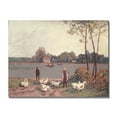 thumbnail image 2 of Trademark Fine Art "On the Banks of the Loing" Canvas Art by Alfred Sisley, 2 of 3