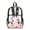 Axolotl Flower Strawberry, variant on Daisy Flower Sloth Print 17 Inch Clear Backpack Kids Backpack See Through Schoolbag Spacious Bookbag Travel Bags for Elementary Student