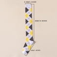 thumbnail image 4 of Women Over-the-knee Socks 1 Pair Winter Socks Rhombus Printing Over-the-knee Socks Warm Extra Loose Ankles Contrasting Color Stockings for Wear, 4 of 6