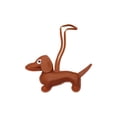 thumbnail image 1 of Bolso de mano de PU con cuerda, decoración colgante, forma de animal de dibujos animados, bolso de mano, decoración colgante, decoración de bolso con animales., 1 of 2