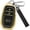 Gold/Black, variant on Key Fob Cover Compatible with Toyota Tacoma 4Runner Prius Corolla Cross Hatchback Tundra Sequoia 2022-2025 Keychain Case Holder Protector,Gold/Black