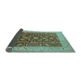 thumbnail image 2 of Ahgly Company Indoor Rectangle Oriental Light Blue Industrial Area Rugs, 2' x 4', 2 of 4