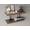 Light Brown, variant on Floating Shelves Set of 2 for Wall Decor, Dark Walnut 31.5 Wide Storage Shelves for Living Room, Bedroom, Bathroom