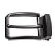 thumbnail image 5 of Hebilla de cinturón de metal de 35 mm, rectangular, clásica, de una sola punta, para bricolaje, antigua, resistente Negro, 5 of 8