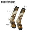 thumbnail image 2 of Fuzoiu Regal Dog In Royal Attire Print Adult Stockings,Crew Socks,Unisex Fashion Socks, Casual Sports Socks,Comfortable Crew Socks for Everyday Wear and Sports, 2 of 6