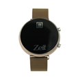 thumbnail image 1 of Reloj Zeit/Unisex/Metal Digital/Caja Redonda grande dos botones Cobre/Digital led rojo/Mesh Iman Co Zeit Digital, 1 of 1