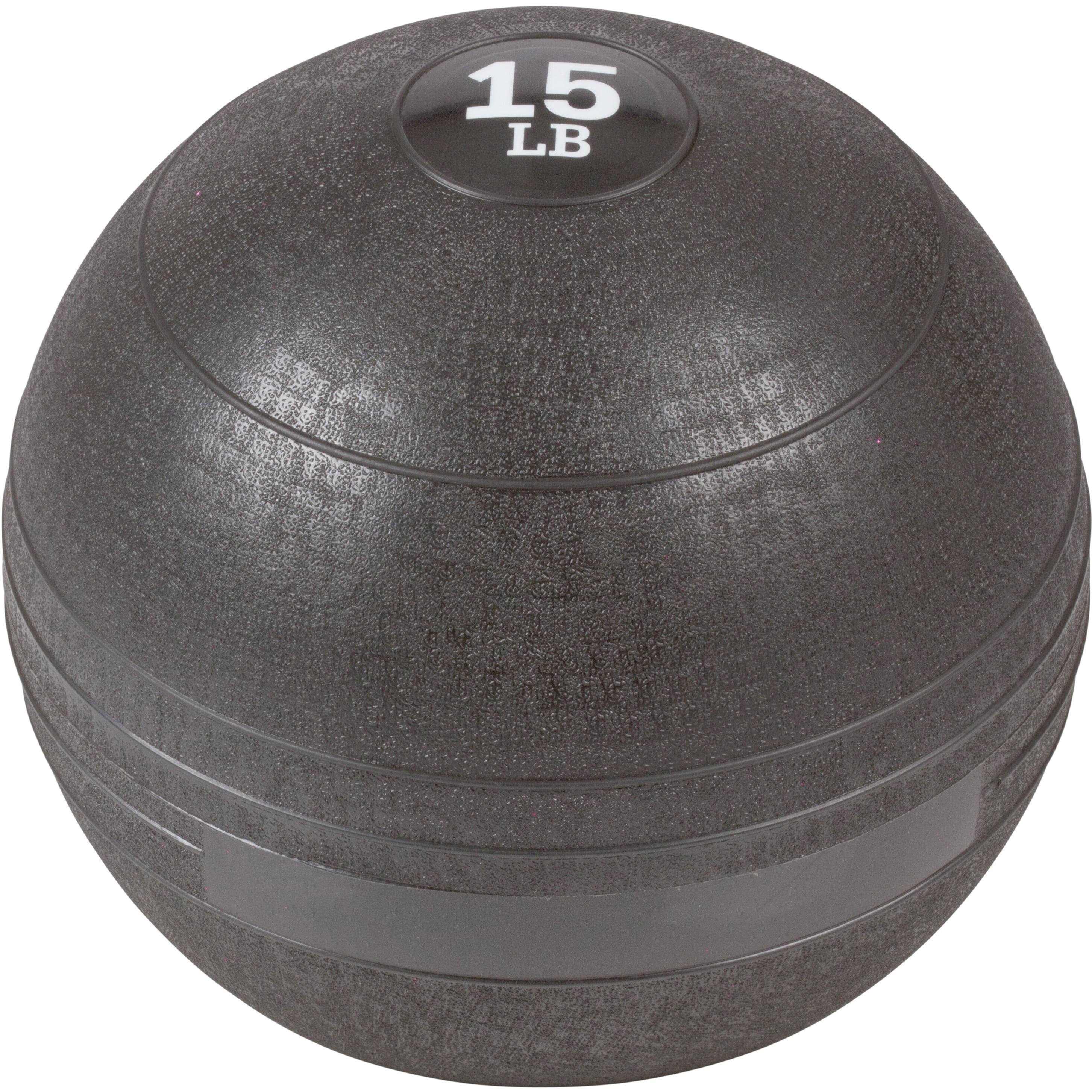 Exercise Slam Medicine Ball By Trademark Innovations (Red, 15 Lbs.)