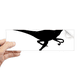 thumbnail image 1 of Los huesos fósiles de dinosaurio en miniatura Rectángulo Parachoques Pegatina Cuaderno Ventana Calcomanía, 1 of 1
