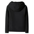 thumbnail image 3 of Durtebeua Loose Drawstring Sweatshirt with Pockets Mens Hoodies Pullover, 3 of 5