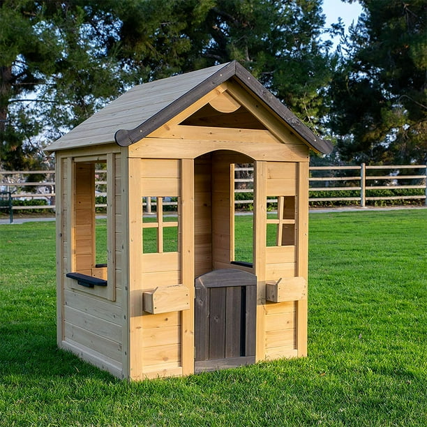 Be Mindful Natural Solid Wood Finish Outdoor Backyard Kids