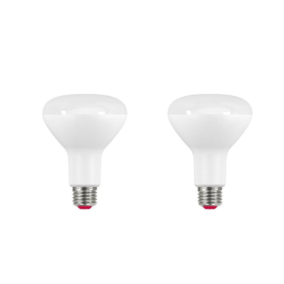65-Watt Equivalent BR30 Dimmable Smart Wireless LED Light Bulb Tunable White (2-Pack)