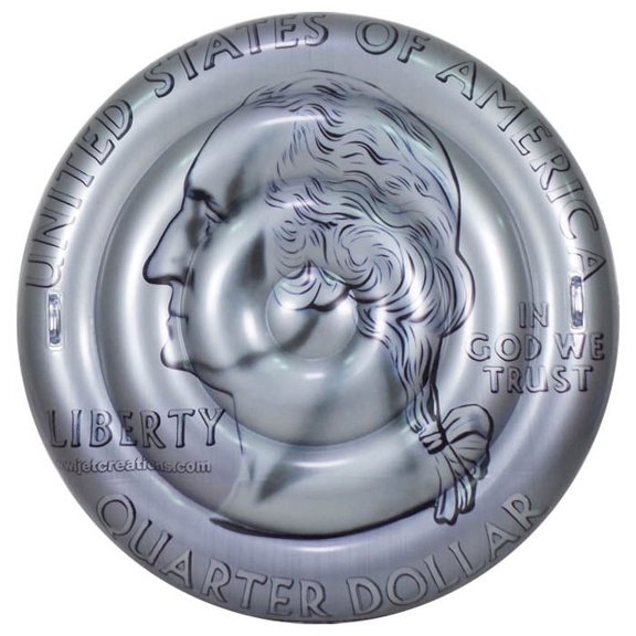 JETSUP by Jet Creations, BIG MONEY U.S. Quarter Pool Float