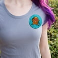 thumbnail image 2 of Angry Beavers Daggett Pinback Button Pin, 2 of 2