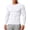 #01 White, variant on Men's Ice Silk Long Sleeve Compression Shirt High Stretch Quick Dry Athletic Baselayer Breathable Running Basketball Workout Undershirt ,XL,Black
