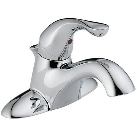 Delta Neostyle Metal - Delta 520LF-WFMPU Classic Centerset Lavatory Faucet with Metal Pop-Up, Chrome