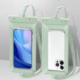 thumbnail image 4 of Paokuoon Phone Bag Waterproof Phone Pouch Cell Phone Dry Large Capacity Transparent Underwater Cellphone Protector Storage, 4 of 9