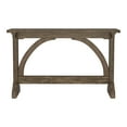 thumbnail image 3 of Furniture of America Delmin Rectangle Console Table, Oak, 3 of 12