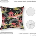thumbnail image 3 of Decorative Pillow Covers Blue and Pink Chinoiserie Floral Throw Pillow Cases 18x18 for Office Asian Inspired Chinoiserie Eurosham Throw Pillow Case for Car Home Office, Accent Pillow Cover, 3 of 10