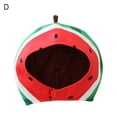 thumbnail image 2 of Porfeet Cactus Eggplant Watermelon Sunflower Soft Plush Doll Headgear Hat Sleeping Toy,D, 2 of 10