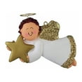thumbnail image 6 of Personalized Angel Ornament 2024 Male Brunette Guardian Angel with Star 1 Count - Ornaments by Elves, 6 of 10