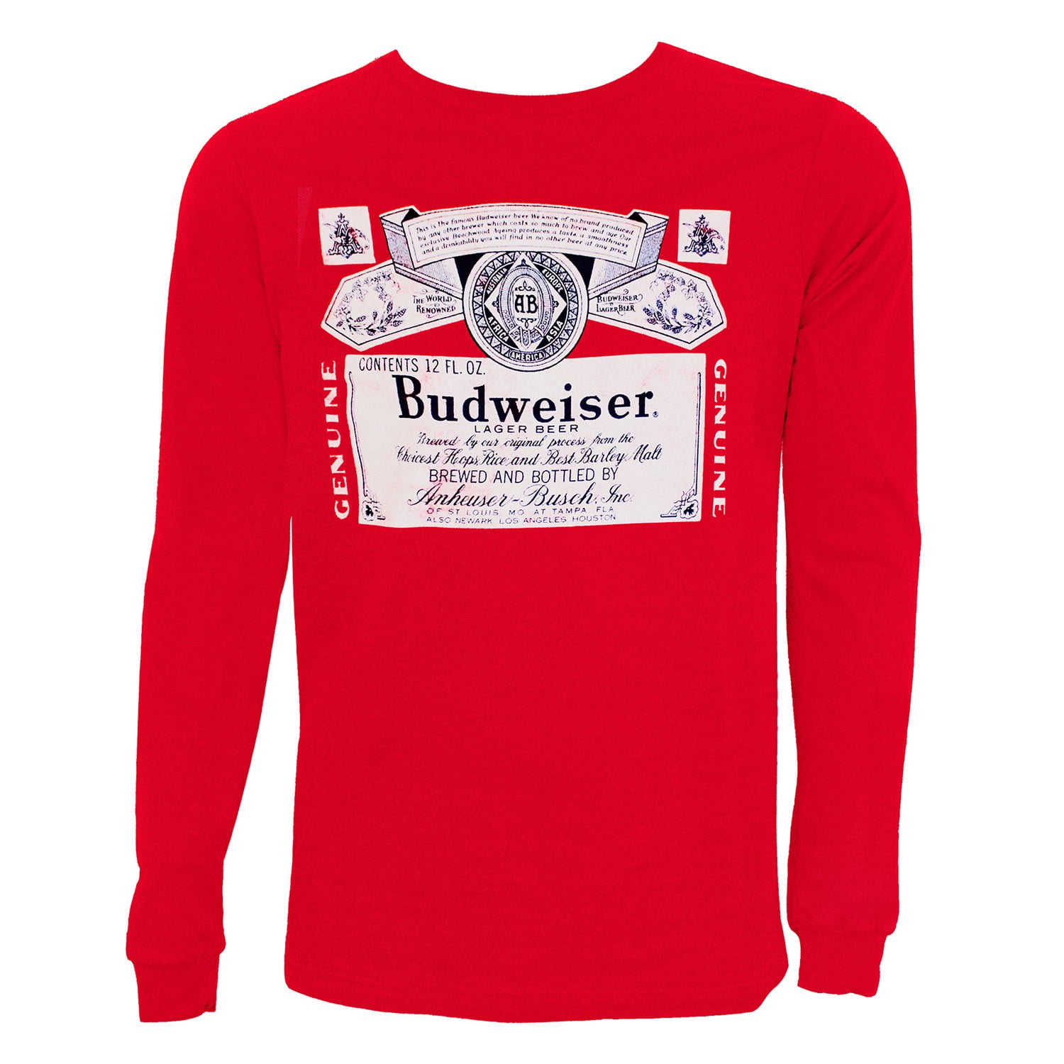 budweiser shirts walmart