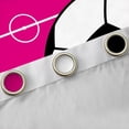 thumbnail image 4 of Manfei Sport Soccer Curtains Pack of 2 (42x84 Each) for Female Men Women,Boys Football Print Curtains Blackout,Ball Gamer Bedroom Curtains,Luxury Bedroom Decor, 4 of 6