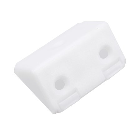 Shelf Cabinet Door 90 Degree Plastic Corner Braces 3 Holes Angle