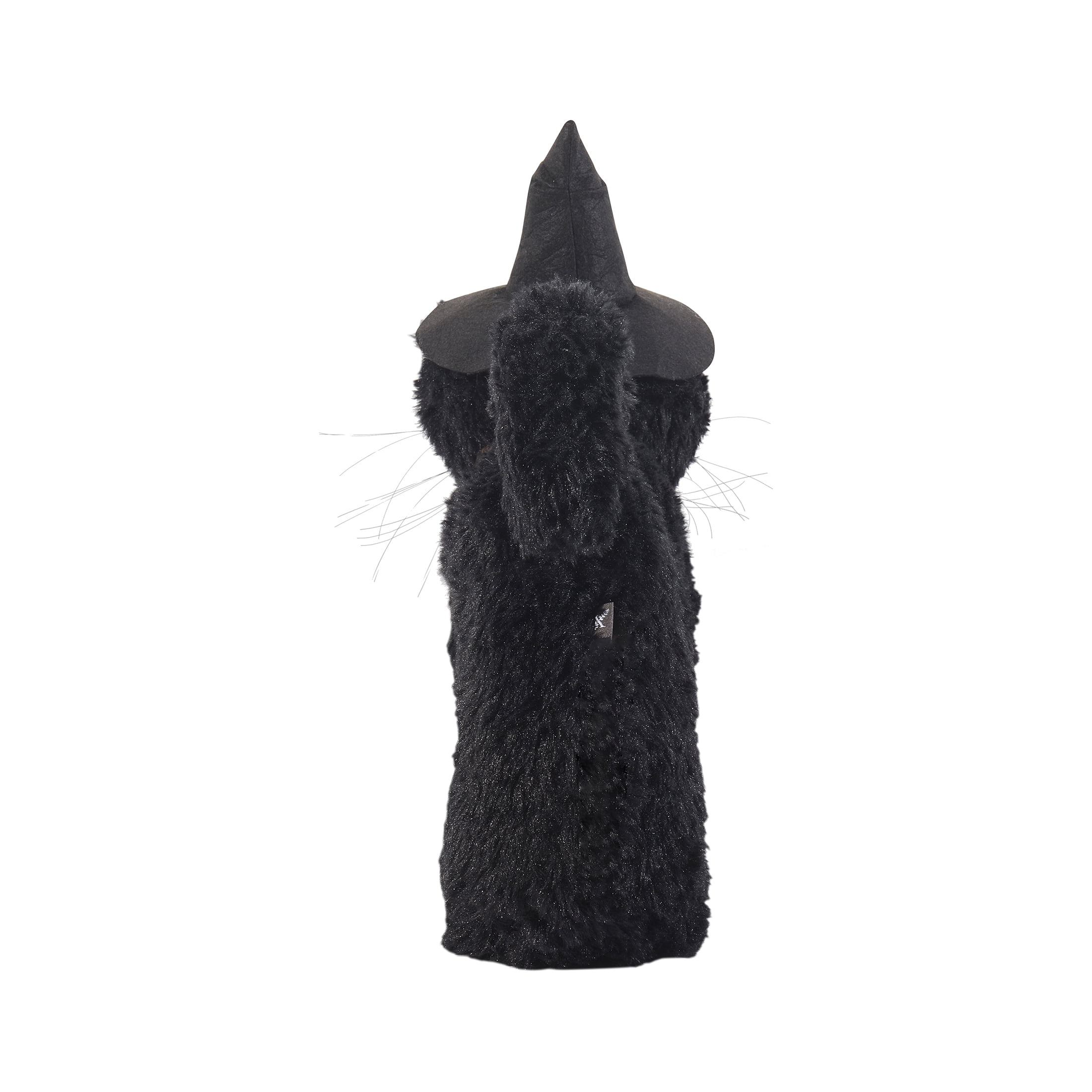 My Texas House Witch Black Cat Halloween Decorative Pillow, 12 in x 17 in