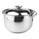 thumbnail image 4 of GOOHOCHY Olla para sopa de acero inoxidable con tapa, multiusos, resistente al calor, 4 of 7