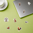 thumbnail image 6 of 35pcs Cute Animal Stickers Adorable Wildlife Stationery Stickers Fun Kids Stickers for Laptops Notebooks Fridge, 6 of 9