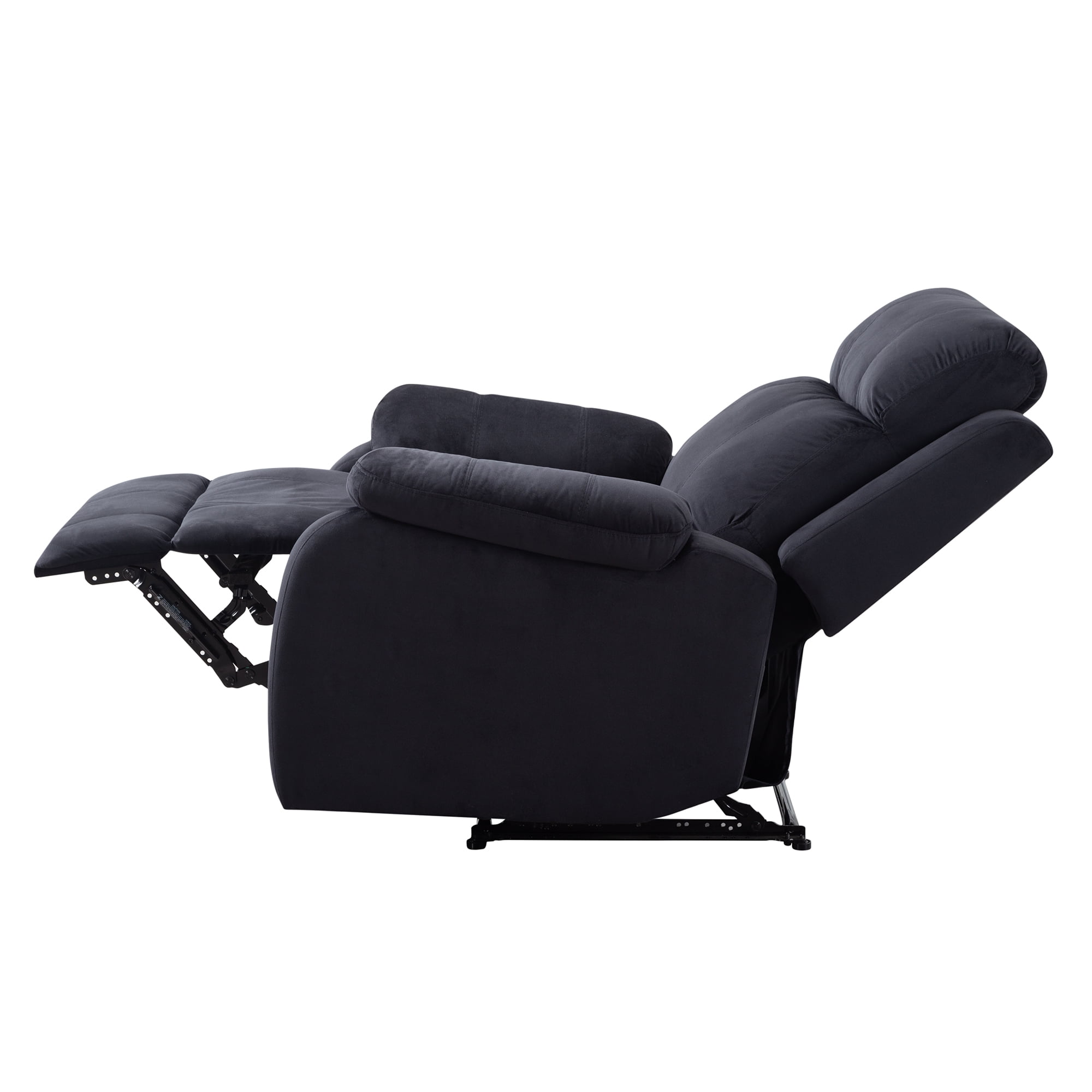 Kadyn Single Recliner Chair, Single Sofa Modern Armchair for Home, Small Recliner Sofa for Living Room, Black Kadyn Single Recliner Chair, Single Sofa Modern Armchair for Home, Small Recliner Sofa for Living Room, Black