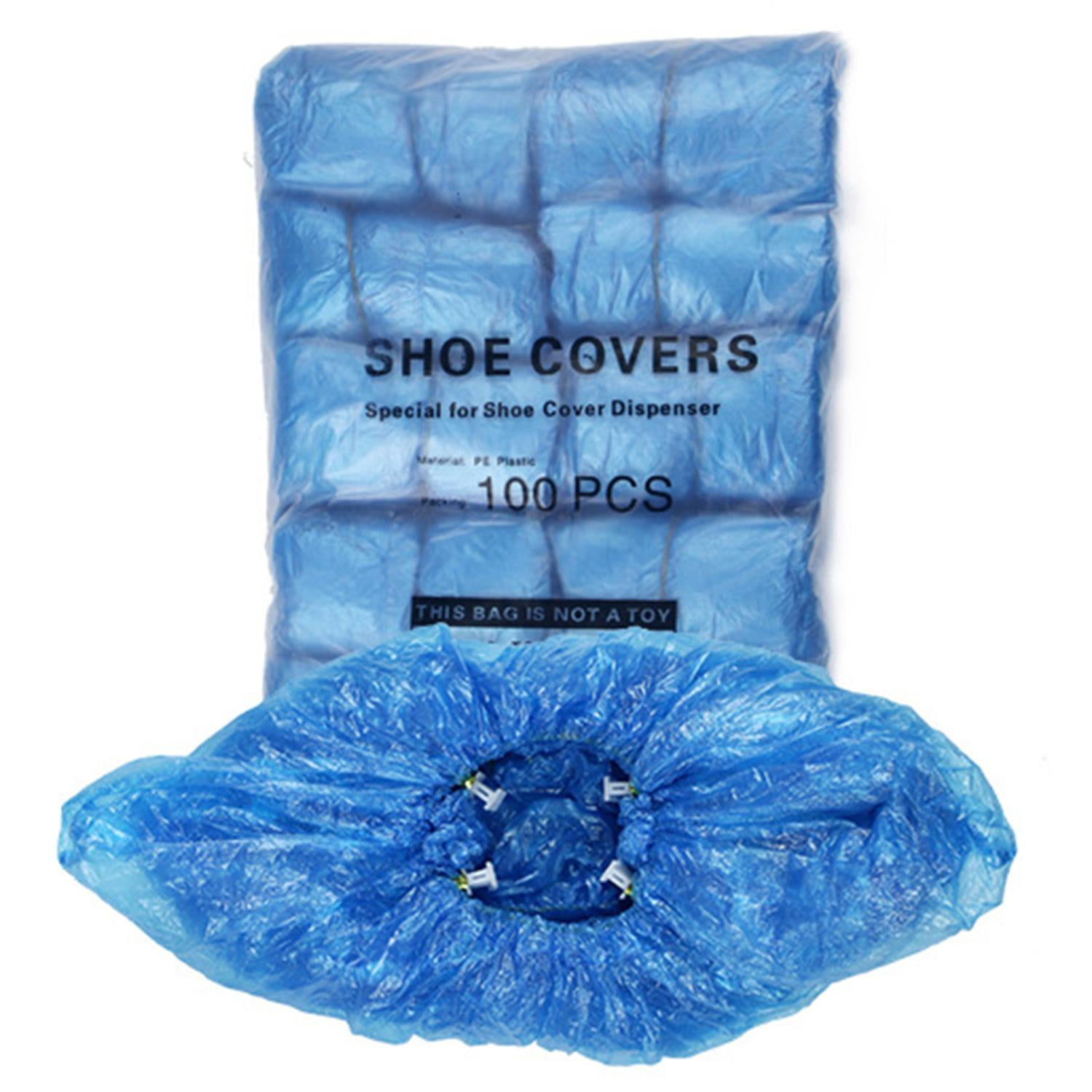Disposable Shoe Covers PE TShaped Waterproof Home Office Protective